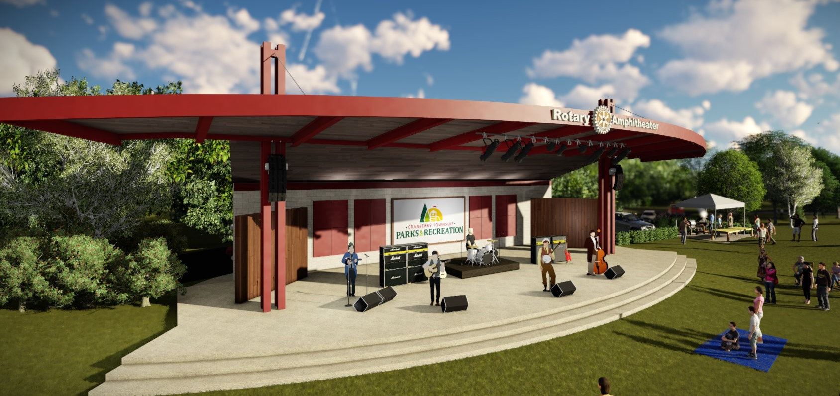 Rotary Amphitheater sponsored by Amstrong