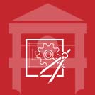 Compass and blueprint