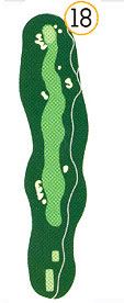 Hole 18 map