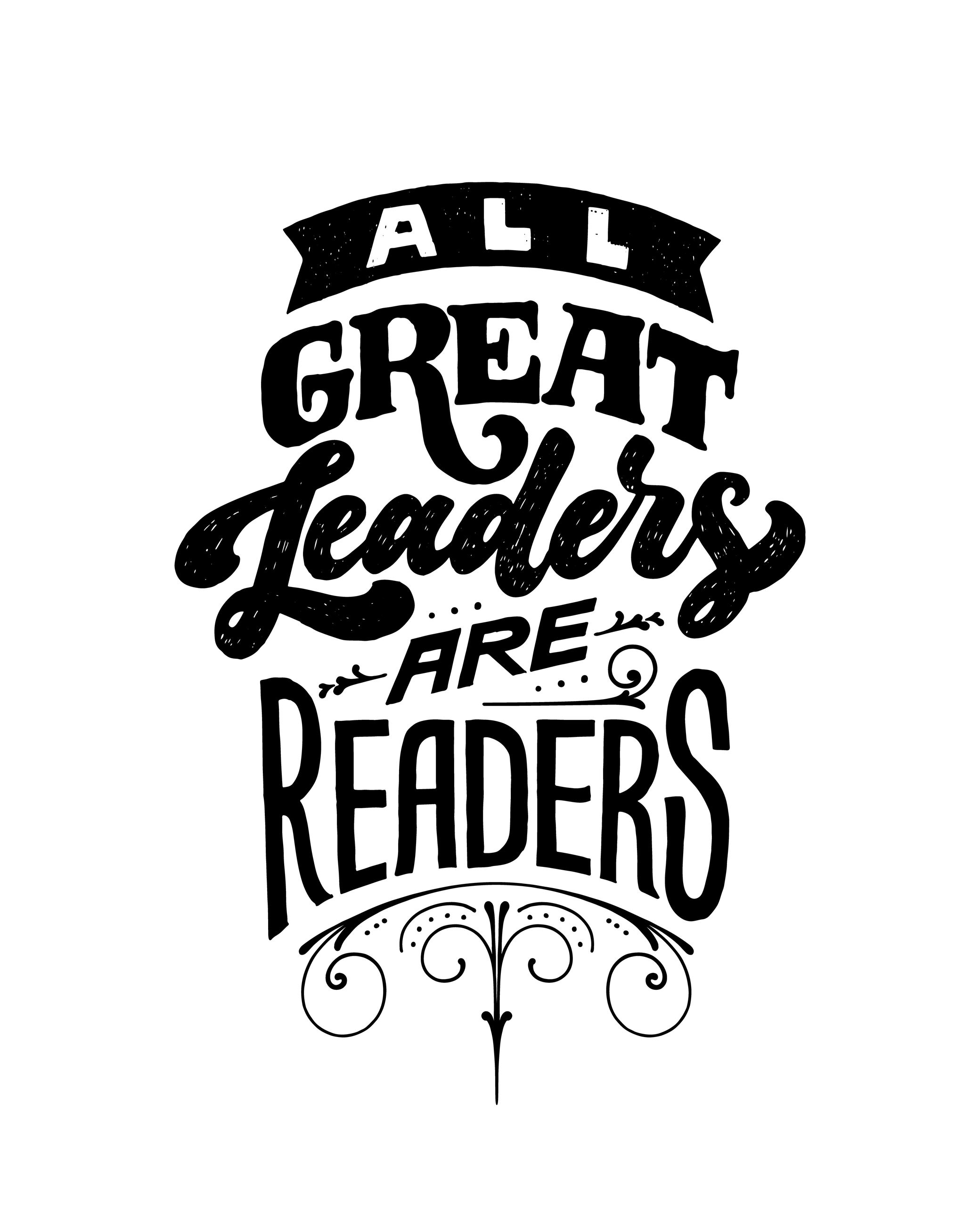 great leaders are great readers