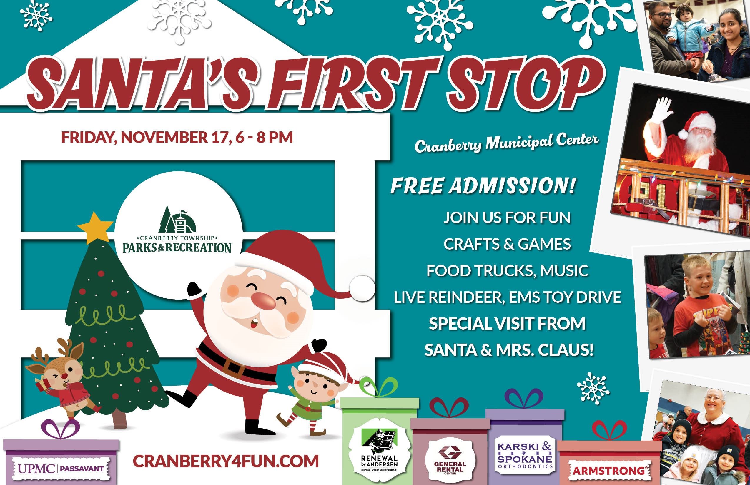 Santas First Stop 2023 